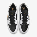 Air Jordan 1 Low  "Metallic Gold Swoosh"